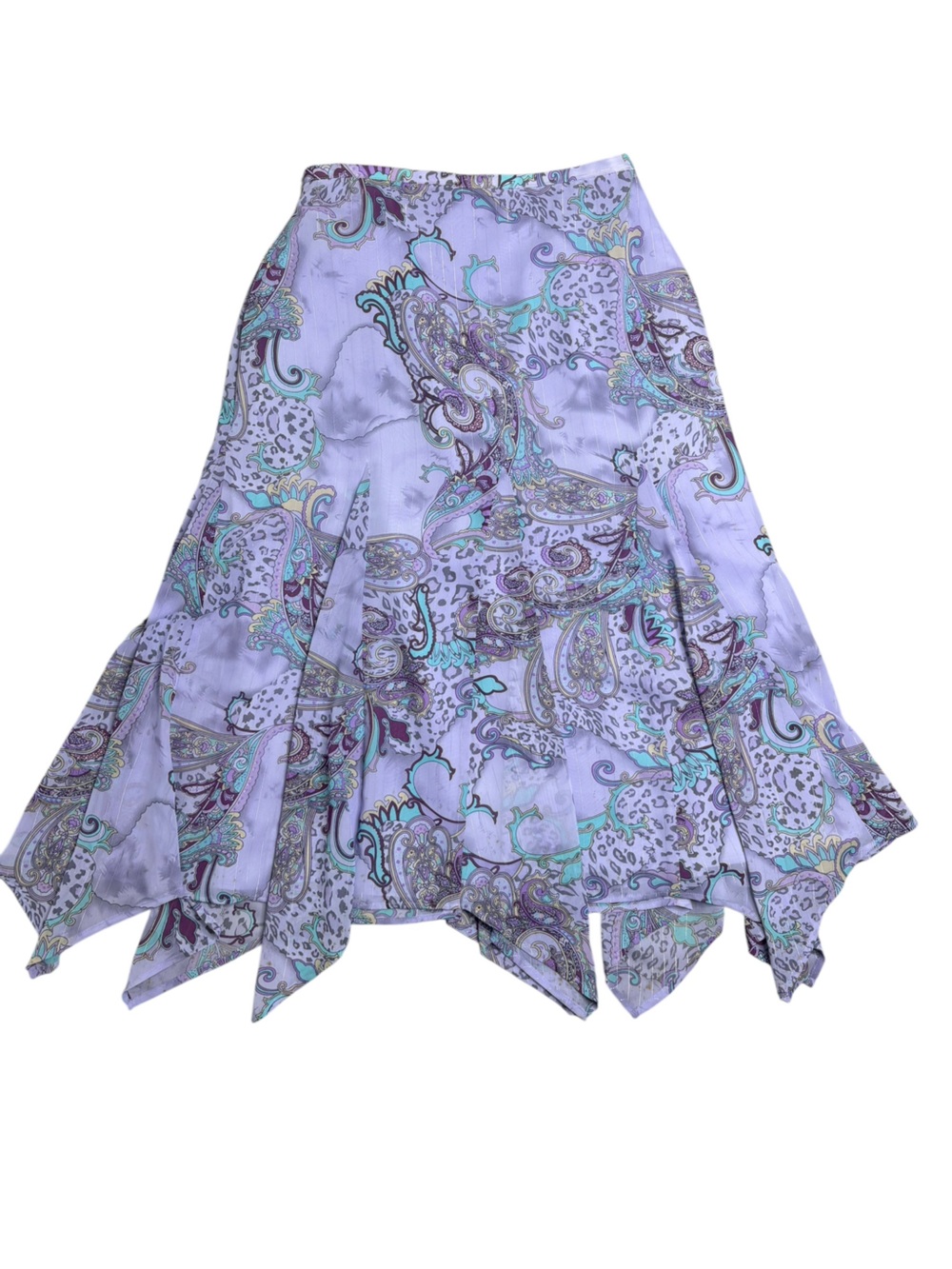 Lavender Paisley Maxi Skirt - Conrad C Collection